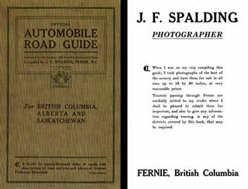 Cover of the Automobile Guide and image of last page