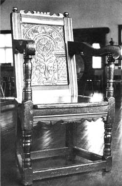 M964.1.161, Arm Chair, English, c1650.