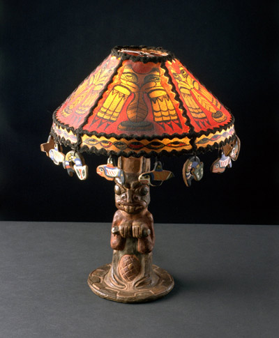 Lamp [Beaver Lamp with Whales]
